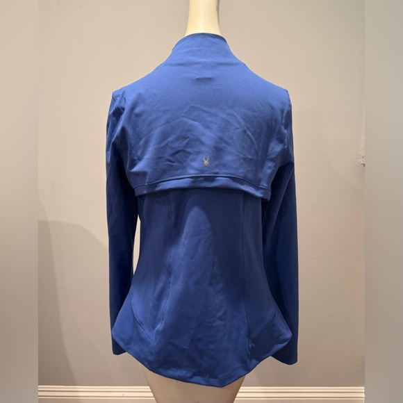 NWT Spyder Women's Yoga Jacket, Blue (Blue Delphi) - Picture 12 of 15